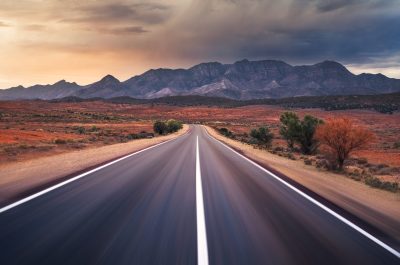 Flinders Ranges in outback Australia