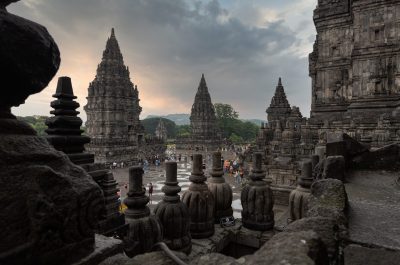 The iconic Prambanan Temple in Indonesia